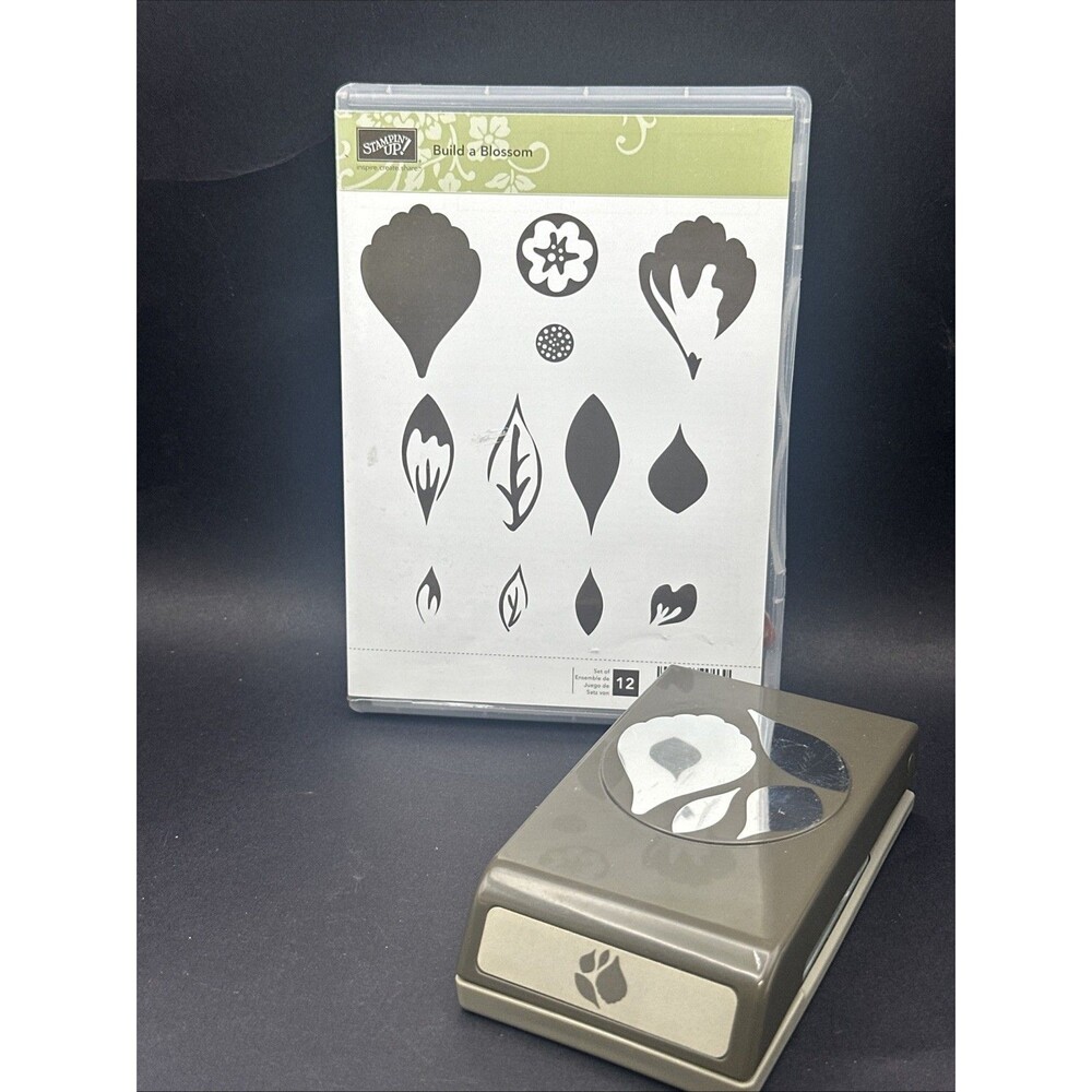 Stampin’ Up! BUILD A BLOSSOM Stamp Set And Coordinating Punch BLOSSOM PETALS